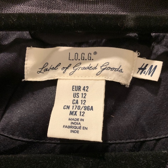 Satin material varsity/bomber jacket - Picture 4 of 4